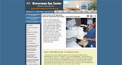 Desktop Screenshot of bravermaneyecenter.com